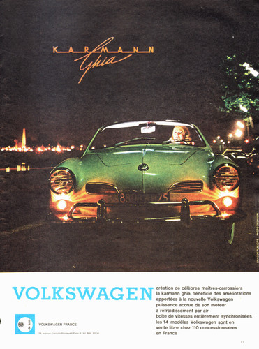 Pub karmann ghia - ", "