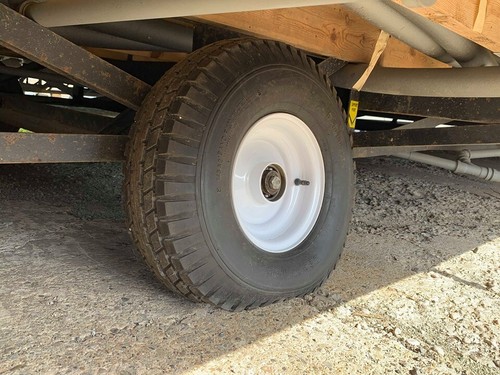 Wheel for static caravan - for,