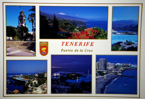 Postcard spain canary - spain, islands