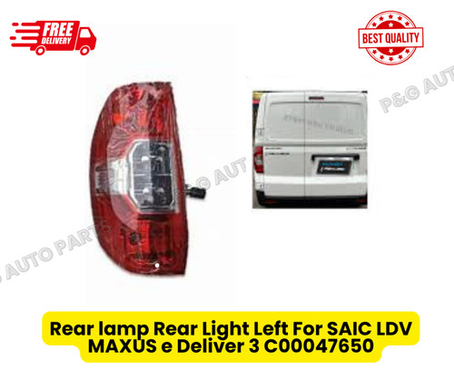 Rear lamp - light, left
