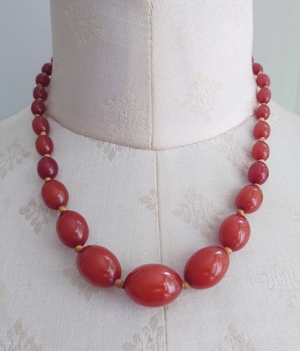 Vintage art deco cognac amber - cognac,