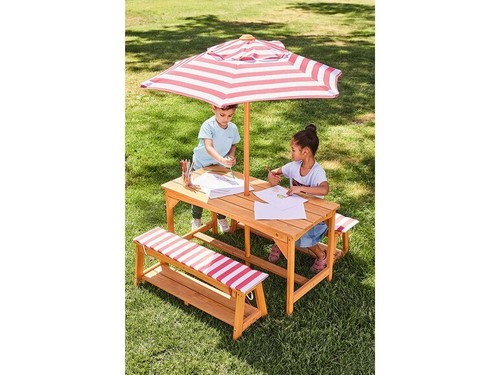 Kids wooden picnic - kids, table
