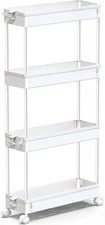 4 Tier Storage Trolley Cart on