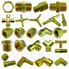 BRASS PIPE FITTING BARBED