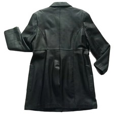 Matrix Style Black Leather