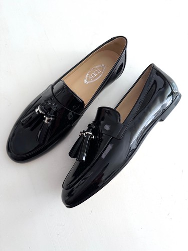 Tods shoes moccasins tassel - tods,
