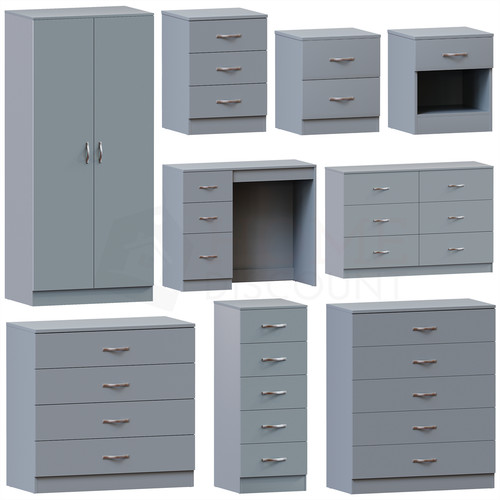 Grey chest drawers modern - grey,