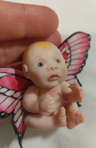 Ooak baby butterfly hand - ooak,
