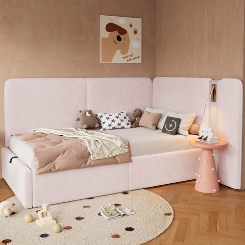Daybed 3ft upholstered single - 3ft,