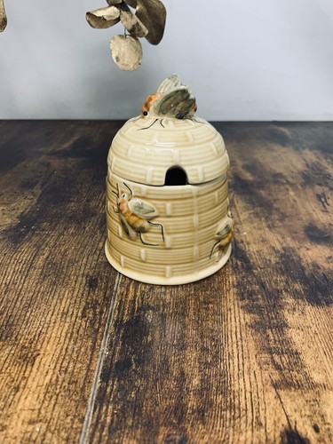 Vintage ceramic beehive honey - vintage,