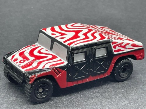 Matchbox humvee red - humvee,
