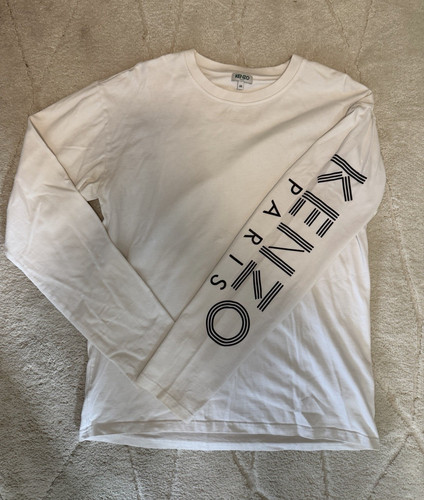 Kenzo paris white long - paris, sleeve