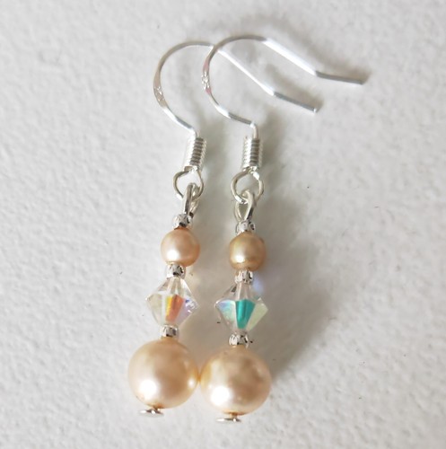Vintage rosita pearl earrings - vintage,