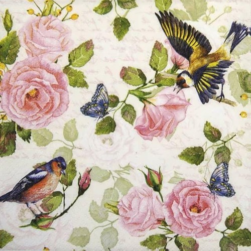 Single paper napkins for - 4x,