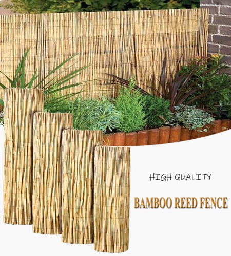 Bamboo screening roll - 4m,