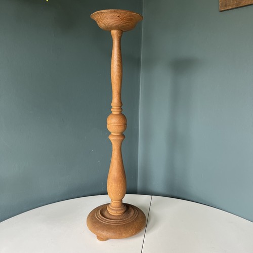 Vintage wooden plant stand - wooden,