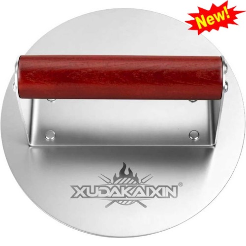 Stainless steel smash burger - stainless,