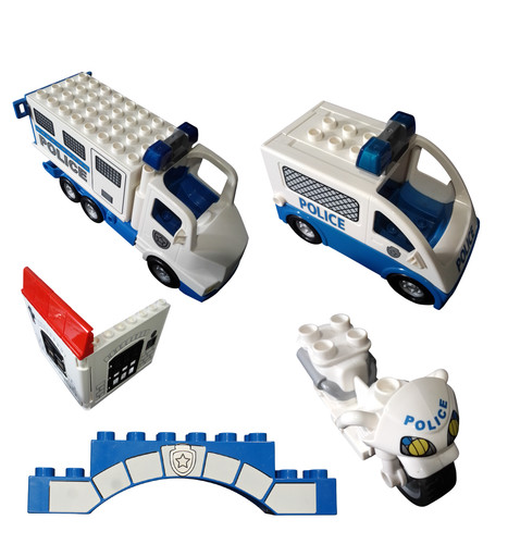 Lego duplo police car vehicle - lego,