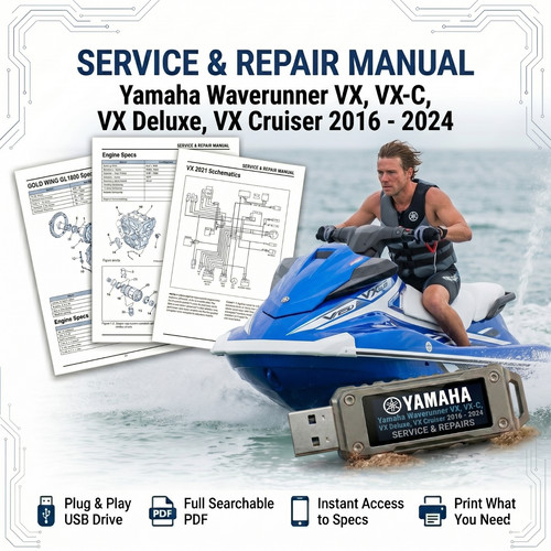 Yamaha waverunner cruiser - yamaha, vx