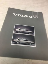Volvo 1986 340 360 L DL GL GLS GLT GLE catalog prospectus brochure leaflet