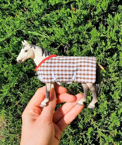 Schleich model horse hand sewn - horse, hand-sewn