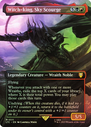 Foil witch king - witch-king,, scourge