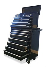 407 US PRO BLACK TOOLS AFFORDABLE STEEL CHEST TOOL BOX ROLLER CABINET 11 DRAWERS