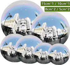 Set of 6 PCS Garden Stainless Steel Gazing Balls Ball Globes Floating Pond UK