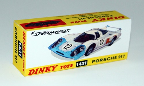 Dinky toys 1431 porsche - dinky, 917