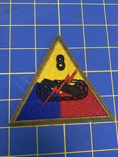 WWII US Army 8th Armored Armor