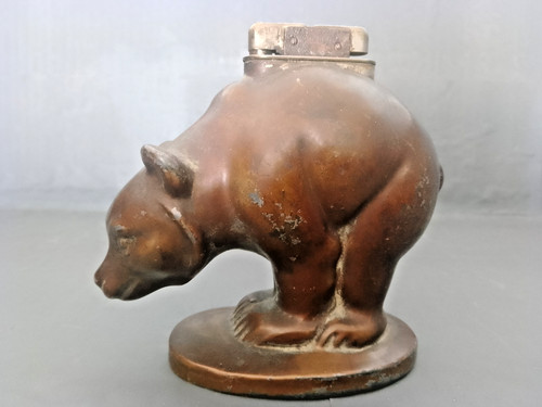 Antique cold painted spelter - antique,