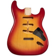 Stratocaster Compatible Guitar Body SSS - Sienna Sunburst