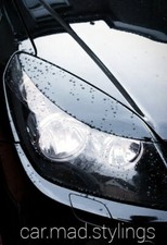 Vauxhall Astra H Black Plastic Eyebrows/Eyelids/Kit/Light/Eye Brows CDTI/VXR/MK5