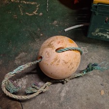 Lobster Crab Pot Buoy 8 Inch Diameter Marine Nautical Home Decor Arts & Crafts