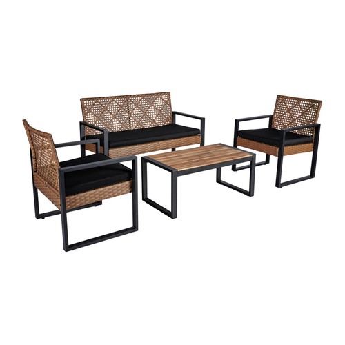 Stylish black and light - stylish, brown