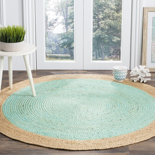 Handmade aqua blue natural - blue,