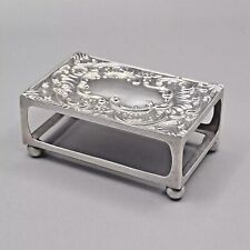 Antique Sterling Silver Matchbox Holder by Crisford & Norris Ltd 1910