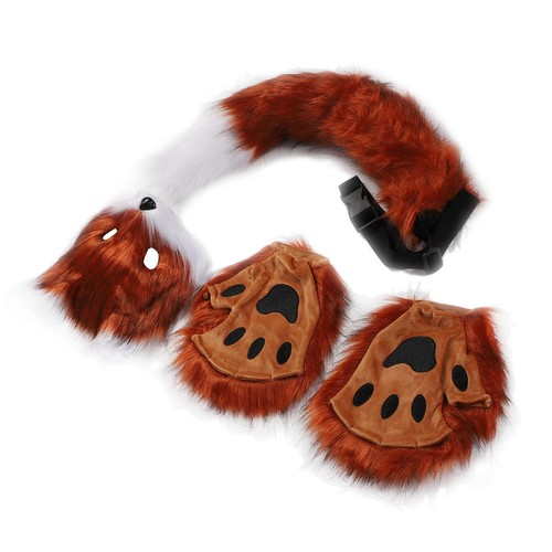 Fox face cover tails set - b-fox,