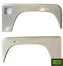 RH LH Aluminium Pair Front Outer Wings for Land Rover Defender Td5 Tdci 98-16