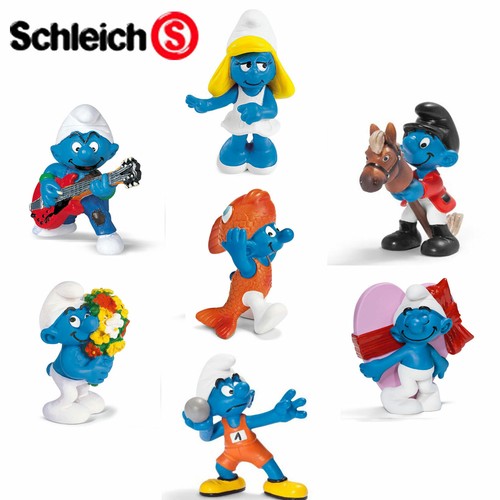 Schleich smurf figures - figures,