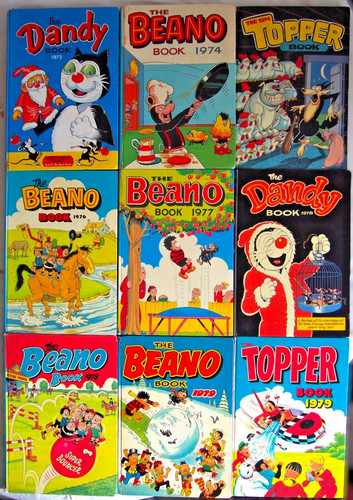 Vintage annuals beano dandy - vintage,