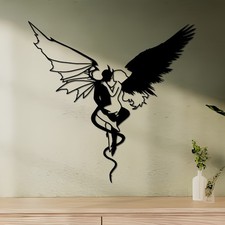 Men and Women Metal Wall Art