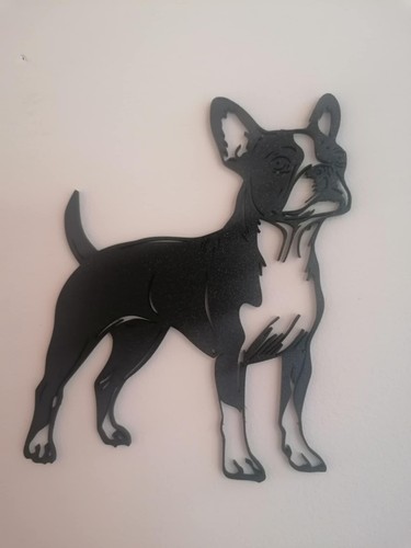 Boston terrier silhouette - terrier,
