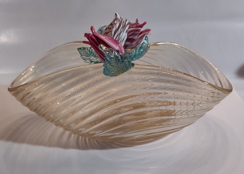 Salviati italy ribbed bowl - salviati,