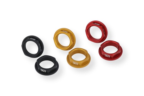 Cnc rear wheel - wheel, nuts