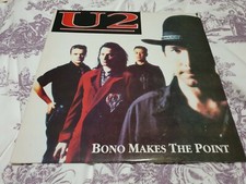 U2 BONO MAKES THE POINT LP NM VINYL RARE POINT BOYS POINT DEPOT DUBLIN 89 PROMO