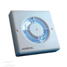 Manrose XF100S 100mm/4inch Standard Axial Kitchen Fan Wall/Ceiling Mount