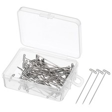 50Pcs T Pins Stainless Steel 2