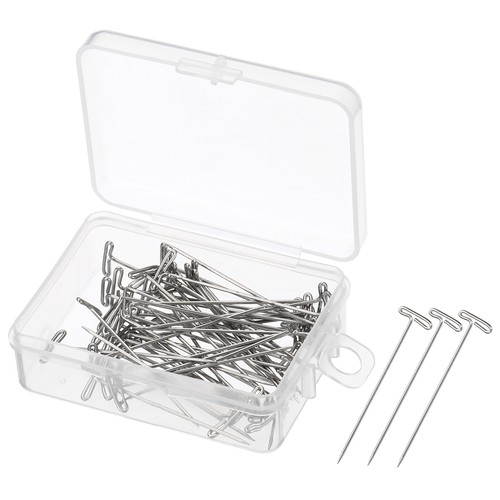 50pcs pins stainless - 50pcs,