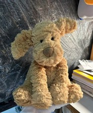 Jellycat Fuddlewuddle Puppy - Retired BNWT Ultimate Collectible w/ Dust Bag